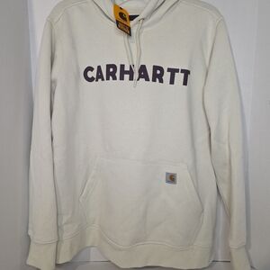 Carhartt Men's Off-White Hoodie